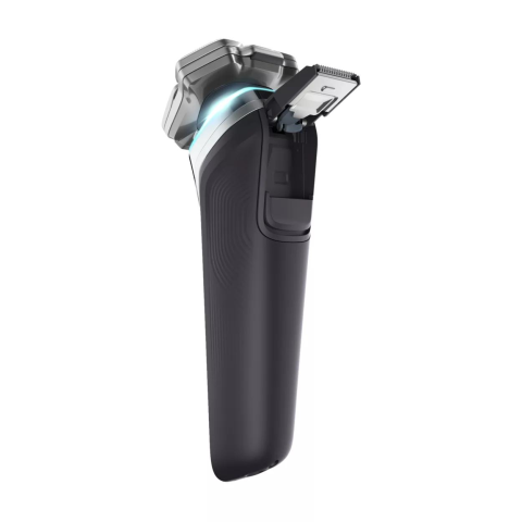 Aparat de ras electric Wet & Dry cu tehnologie SkinIQ, BeardAdapt, statie curatare, incarcare rapida, negru [1]