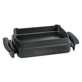Accesorii - Accesoriu Snacking & Baking Tefal XA725870 pentru OptiGrill+ și Elite, 1.6 L, pentru 2-4 porții, suprafață antiaderentă, aluminiu, seriile GC71xxxx, GC75xxxx, negru