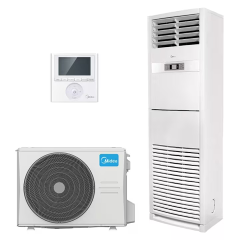 Aere condiționate - Aparat de aer conditionat tip coloana Midea 60000 BTU MFM-55HRFN8-QRD0W V1 / MOX630U-55HFN8-R V1, Inverter