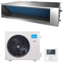 Aere condiționate - Aparat de aer conditionat tip duct Midea 48000 BTU MTJ-48HWFNX(GA) A7 / MOX630U-48HFN8-R(GA), Inverter, montaj tavan fals
