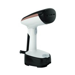 Aparate de călcat vertical - Aparat de călcat vertical cu abur Tefal Access Steam Pocket DT3030E0, 1300W, abur variabil 0 - 19 g/min, rezervor apă 120 ml, oprire automată, cap pliabil, alb & negru