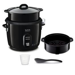 Aparate de gătit - Aparat de gătit multifuncțional Tefal Classic 2 RK103811, 600W, multicooker cu 3 programe de gătit, capacitte vas 5L, funcție menținere la cald, funcție gătire la aburi, negru