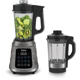 Prepararea alimentelor - Blender de mare viteză UltraBlend Boost BL985A31, 1300 W, tehnologie Tripl'Ax® Pro, 6 lame inox, Nutrikeep™, 10 funcții de gătire, funcție de vacuum, 2 recipiente, 2.5 L, argintiu
