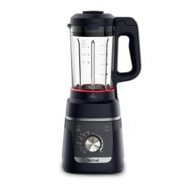 Prepararea alimentelor - Blender Tefal Blendforce Cook BL5768F0, 1000 W, 1.75 L, 6 programe, tehnologie Powelix, functie de gatire, 6 lame inox, negru