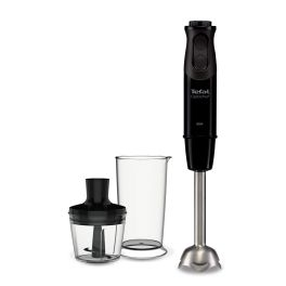 Prepararea alimentelor - Blender vertical OptiChef 2 în 1 HB641838, 800 W, 10 trepte de viteză, funcție Turbo, tocator 0.5 L, protecție antistropire, mâner antialunecare, recipient 0.8 L, negru