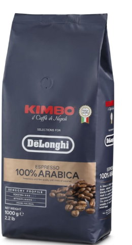 Accesorii aparate pentru cafea si espresso - Cafea boabe De'Longhi Selections by KIMBO 100% Arabica DLSC613 1 kg