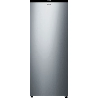 Congelatoare independente - Candy CNUQ2L513EX – Congelator vertical de 169 L, clasa de eficienţă E, inox, 138 cm înălţime.