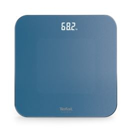 Îngrijire personală - Cântar de baie Tefal Classic PP1905V0, 180 KG, gradații la 100 g, 31 x 31 cm, sticlă, albastru