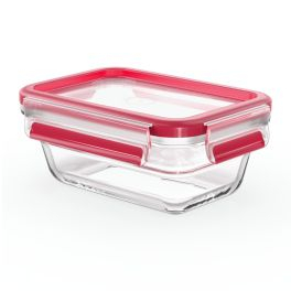 Caserole - Caserola Tefal MasterSeal Glass N1040510, 0.45 L, sticla, inchidere 100% etansa, transparent