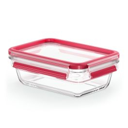 Caserole - Caserola Tefal MasterSeal Glass N1040610, 0.70 L, sticla, inchidere 100% etansa, transparent