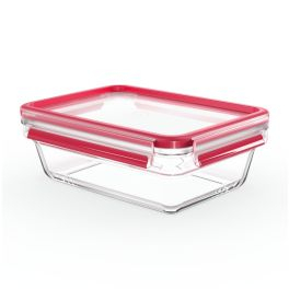 Caserole - Caserola Tefal MasterSeal Glass N1041010, 1.30 L, sticla, inchidere 100% etansa, transparent