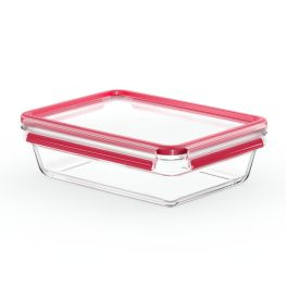 Caserole - Caserola Tefal MasterSeal Glass N1041110, 2 L, sticla, inchidere 100% etansa, transparent