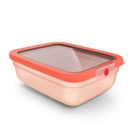 Caserole - Caserolă Tefal ONEClick N1211410, 2.3 L, plastic, închidere 100% etanşă, portocaliu