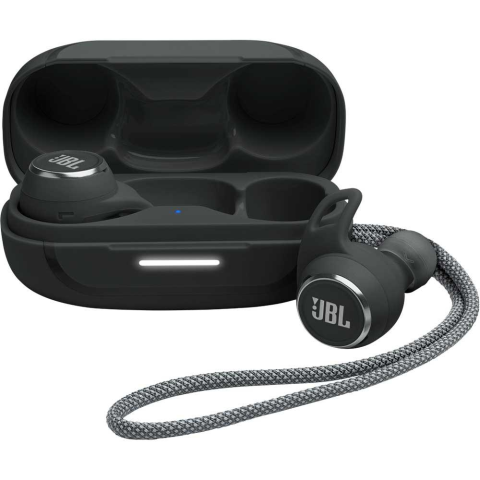 Căști - Căști sport True Wireless, Adaptive Noise Cancelling, IP68, autonomie 24 ore, Bluetooth 5.2, negru