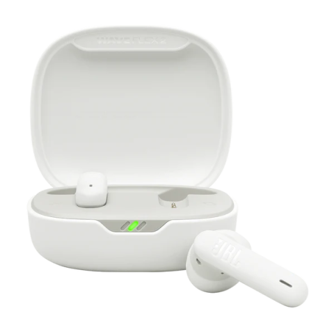 Casti in-ear JBL Wave Flex 2, True Wireless, Bluetooth, 40h autonomie, Multi-Point, IP54, Alb [1]