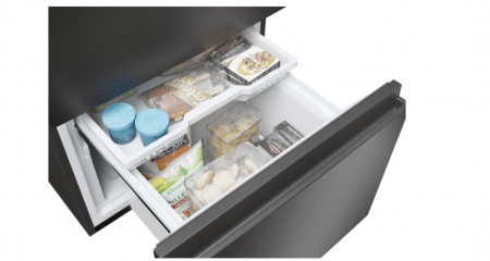 Combina frigorifica independenta Haier HTW5618DNPT No Frost 185 cm Negru [3]