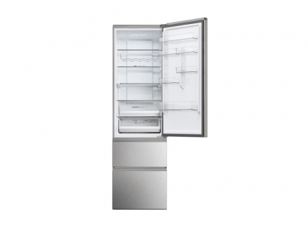Combine frigorifice - Combina frigorifica independenta  Haier HTW5620DNMG No Frost 205 cm Inox