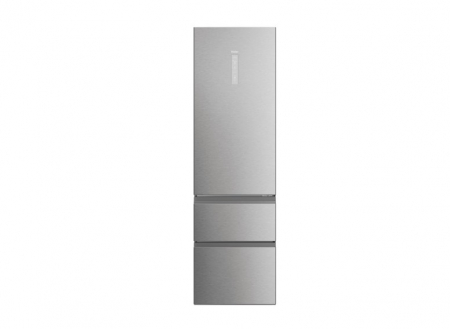 Combina frigorifica independenta  Haier HTW5620DNMG No Frost 205 cm Inox [1]