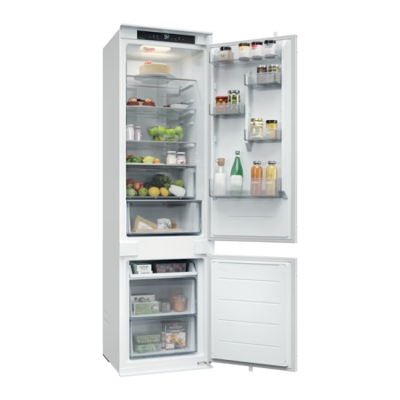 Combina frigorifică incorporabilă Candy CNBQT3519EW, 2 uși, Total No Frost, control & conținut avansat (Wi-Fi + Bluetooth) – clasa E, alb. [2]