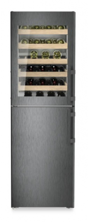 Combina Independenta SWNbsd 529i Peak cu compartiment congelator NoFrost  și compartiment de temperare a vinului [2]