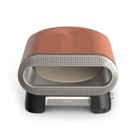 Aparate de gătit - Cuptor electric pentru pizza Tefal Pizza Pronto JM600TE0, 2600 W, 4 trepte de temperatura, piatra rotativa automata, paleta pentru pizza, maro & argintiu