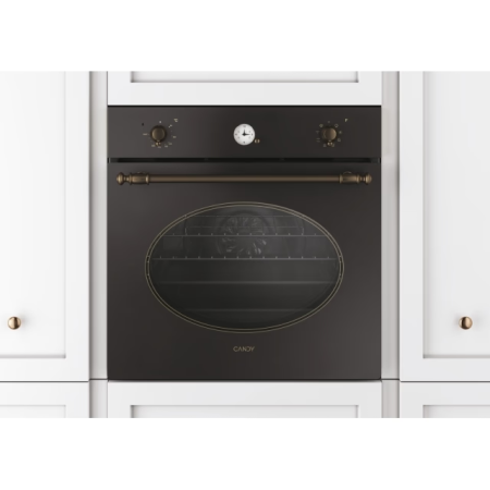 Cuptor incorporabil Candy FCR 824 GH, rustic, Electric, 68 l, Grill, Clasa A, Antracit [1]