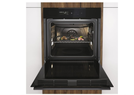 Cuptor incorporabil Haier HWO60SM5S5BH, Electric, Clasa A+, 70 l, Hidrolitic + Catalitic, 9 funcții, Control si continut avansat (Wi-Fi + BLUETOOTH®), Clasă A+, Negru, L x A x I (mm) 595X595X568 [2]