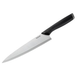 Cuțite & Ustensile - Cuțitul bucătarului Tefal Comfort K2213244, 20 cm, lamă inox, mâner ergonomic, argintiu & negru