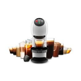 KRUPS - Espressor cu capsule KRUPS NESCAFÉ® Dolce Gusto® Genio S KP243110, 1500W, 15 bari presiune, rezervor 0.8 L, funcție XL, peste 30 rețete băuturi, alb