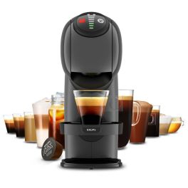 KRUPS - Espressor cu capsule Krups NESCAFÉ® Dolce Gusto® Genio S KP243B10, 1500W, 15 bari, rezervor 0.8L, funcție XL, peste 30 de rețete calde și reci, gri