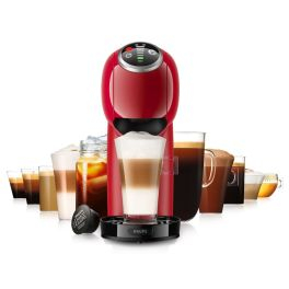 KRUPS - Espressor cu capsule Krups NESCAFÉ® Dolce Gusto® Genio S Plus KP340510, 1500W, 15 bari, rezervor de 0.8L, rosu