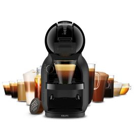 Espressoare cu capsule NESCAFÉ® Dolce Gusto® - Espressor cu capsule Krups NESCAFÉ® Dolce Gusto® Mini Me 2 KP1438F0, 1600 W, 15 bari presiune, rezervor apa 0.8 L, oprire automata, negru