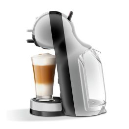 KRUPS - Espressor cu capsule KRUPS NESCAFÉ® Dolce Gusto® Mini Me KP123B10, 15 bari presiune, 1500 W, capacitate rezervor 0.8 L, functie Eco, gri