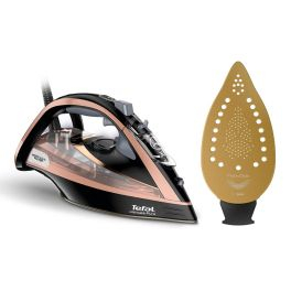 Îngrijirea țesăturilor - Fier de călcat Ultimate Pure FV9867E0, tehnologie exclusiva Micro-Calc Filter, 3000 W, jet de abur 260 g/min, Durilium AirGlide AutoClean, roz & negru