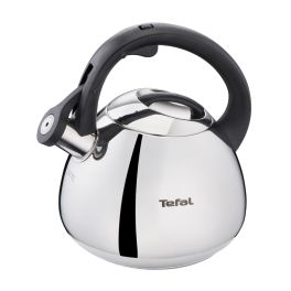 Mic dejun - Fierbător apă clasic Tefal K2481574, capacitate 2.7L, capac detașabil, inducție, mâner ergonomic, sistem inteligent deschidere - închidere, inox