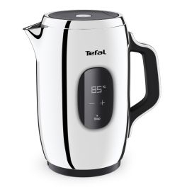 Mic dejun - Fierbător apă Tefal Majestuo KI883D10, 2400W, 1.5L, filtru anticalcar detașabil, indicator nivel apă, bază rotativă 360°, indicator luminos, alb