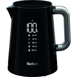 Mic dejun - Fierbător Digital KO854830, 1L, 5 trepte de temperatură, funcția de păstrare la cald , oprire automată, perete dublu, filtru anticalcar, baza rotativă 360°, negru