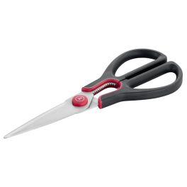 Ustensile de gatit - Foarfeca de bucatarie Tefal Ingenio K1991234, inox, compatibilitate cu masina de spalat vase, negru & rosu