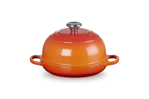 Bucatarie si servire - Formă pâine Le Creuset Bread Oven 24 cm, fontă emailată, cu capac, pentru pâine artizanală, CI1301