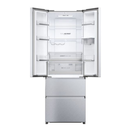 French Door, E, 477l, TNF, Dispenser apa, Display, My zone, 200/70 cm, Gentle Silver [2]