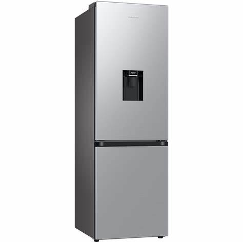 Combine frigorifice, independente - Frigider combină 341 L – Total No Frost, All-Around Cooling, Digital Inverter, dozator apă, Wi-Fi SmartThings, 185.3 cm, inox.