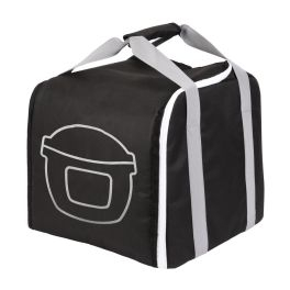 Accesorii - Geantă de transport Tefal XA607800 pentru multicooker Cook4me, 2 mânere, căptușeală din spumă, fund întărit, negru