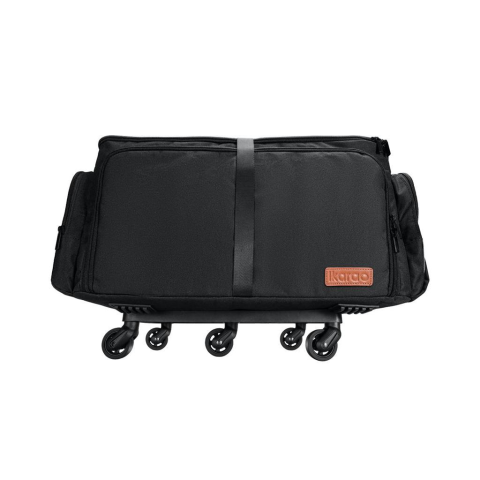 Sisteme Audio - Geantă trolley pentru boxe 8”, impermeabilă, cu roți, mâner telescopic și protecție 10 mm