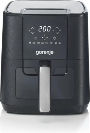 Aparate pentru gatit - Gorenje AF1350DWB – Friteuză/air-fryer cu aer cald, 1350 W, capacitate 5,4 L