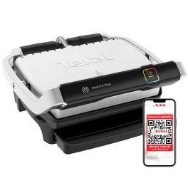 Aparate de gătit - Grătar electric Tefal OptiGrill Elite GC750D30 cu 12 programe automate, termostat reglabil și carte de rețete