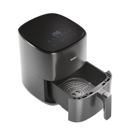 Haier HAF5P 011 – Air Fryer / friteuză cu aer cald, 5 L, 1500 W, control touch, gri/negru [2]