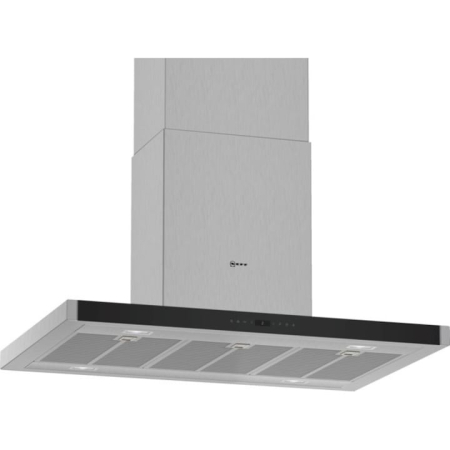 Electrocasnice incorporabile  - Hotă tip insulă Neff N70 I96BMP5N0, 90 cm, Inox