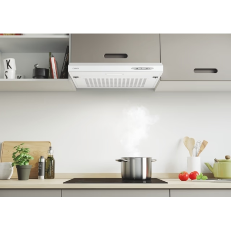 Hota traditionala Candy CFT610/4W, 209 mc/h, 3 trepte de putere, 1 motor, Clasa C, Alb [2]