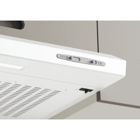 Hota traditionala Candy CFT610/4W, 209 mc/h, 3 trepte de putere, 1 motor, Clasa C, Alb [1]