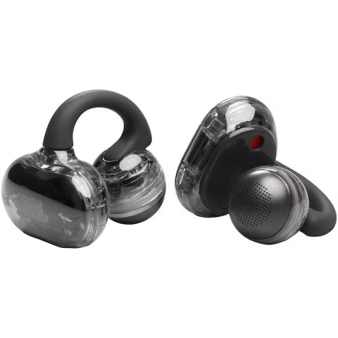 Casti Open-Ear JBL Soundgear Clips True Wireless, Bluetooth 5.4, Multipoint, 32h autonomie, 4 microfoane, IP54, Negru [1]